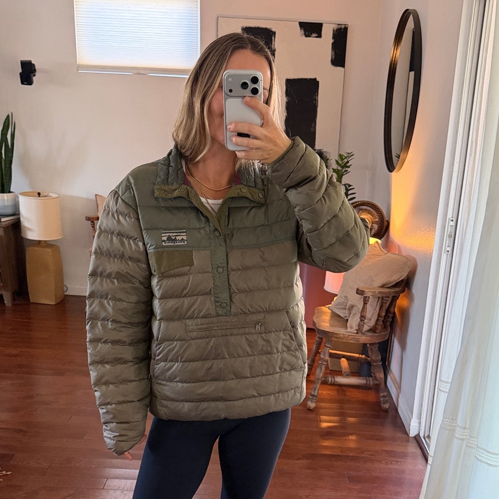 Patagonia Mens Green Puffer Jacket
